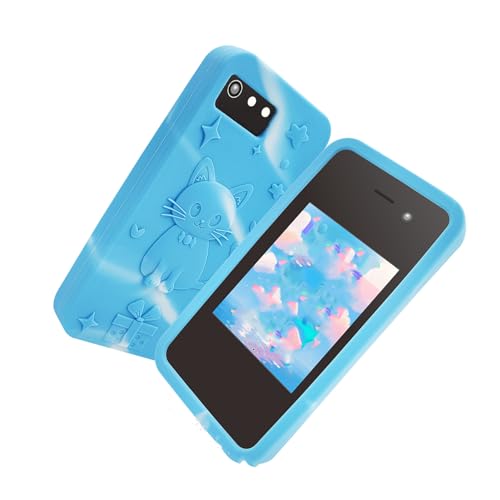 THINCAN Interaktives Kleinkind Smartphone Mit 3 "Bildschirm 14 Lern ​​ Apps MP3 Player & Schockproof Koffer Spiel Smartphone Für Kinder von THINCAN