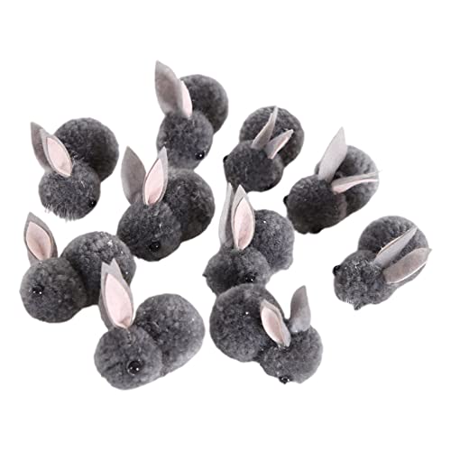 THINCAN Kaninchen 10 PCs Plüsch Hasen Für Puppenkit Puppen Kinder Geschenk Für Kinder Erwachsene Machen Kaninchenspielzeug THINCAN Kaninchen 10 PCs Plüsch Hasen Für Puppenkit Puppen Kinder Geschenk Für Kinder Erwachsene Machen Kaninchenspielzeug von THINCAN