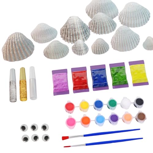 THINCAN Kids Sea Shell Craft Kits Glowiing Paint Set Für Kreative Jungen Und Mädchenkunstartikel Für Geburtstagsfeier Geschenke THINCAN Kids Sea Shell Craft Kits Glowiing Paint Set Für Kreative Jungen Und Mädchenkunstartikel Für Geburtstagsfeier Geschenke von THINCAN