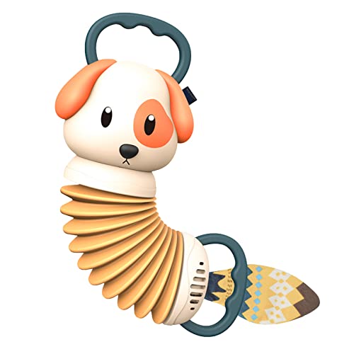 THINCAN Kinder Akkordeon Instrument Spielzeug Explore & More Cartoon Elefant/Hundeform Musik Früh Bildung Spielzeugmusikinstrument THINCAN Kinder Akkordeon Instrument Spielzeug Explore & More Cartoon Elefant/Hundeform Musik Früh Bildung Spielzeugmusikinstrument von THINCAN