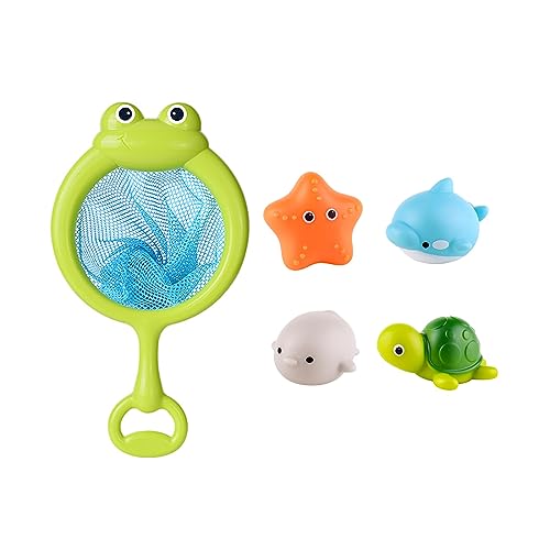 THINCAN Kinder Badezimmer Set Duschspielzeug Glänzend Tierfischer von THINCAN