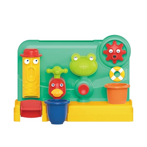 THINCAN Kinder Badezimmer Wasser Spielzeugsand Für Spiel Spielzeug Cartoon Pool Spielzeug Wassermill Duschspielzeug Baby Jungen Interaktives Bad Für T von THINCAN