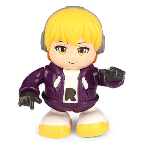 THINCAN Kinder Elektrische Tanzjunge/Mädchen Musik Spielzeug Roboter Haustier Spielzeug Swinging Boy Girl Roboter Geschenke Für 3-9 Jahre Alte Jungen Mädchen Mädchen von THINCAN