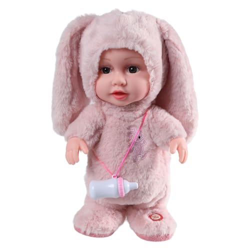 THINCAN Kinder Für Puppenspielzeug Singing Walk Talk Humanoiden Plüsch Für Mit Milchflasche Lustiges Elektrisches Spielzeug Frühes Bildend Für Do THINCAN Kinder Für Puppenspielzeug Singing Walk Talk Humanoiden Plüsch Für Mit Milchflasche Lustiges Elektrisches Spielzeug Frühes Bildend Für Do von THINCAN