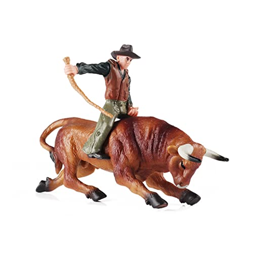 THINCAN Kinder Spielzeug Simulation Bullkampfanzug Modell Nordafrikanischer Bison Ritter Ornamente Aktion Figur Figurine THINCAN Kinder Spielzeug Simulation Bullkampfanzug Modell Nordafrikanischer Bison Ritter Ornamente Aktion Figur Figurine von THINCAN