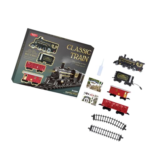 THINCAN Kinder Train Adventure Theme Carriage Track Set Mit Zug Kreatives Spiel Für Kinder Playset Puzzlespielzeug Spielzeug THINCAN Kinder Train Adventure Theme Carriage Track Set Mit Zug Kreatives Spiel Für Kinder Playset Puzzlespielzeug Spielzeug von THINCAN