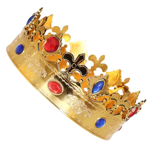 THINCAN King Crowns Geburtstag King Crowns König Kostüm Accessoire Für Erwachsene Kinder Halloween Maskeraden Geburtstagsfeier THINCAN King Crowns Geburtstag King Crowns König Kostüm Accessoire Für Erwachsene Kinder Halloween Maskeraden Geburtstagsfeier von THINCAN