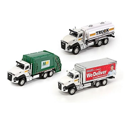 THINCAN Kleinkindspielzeugfahrzeug Realistische Automodell Bagger Trägheit Car Boy Pullback Toy Engineering Lastwagen Sanitärfahrzeug von THINCAN