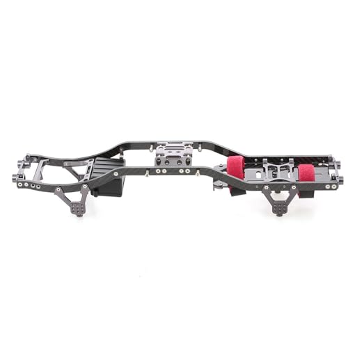 THINCAN Kohlefaser Chassis Geeignet Für 1/10 SCX10 Fernbedienung Crawler LKW Gelände Modell Auto Leicht Langlebig THINCAN Kohlefaser Chassis Geeignet Für 1/10 SCX10 Fernbedienung Crawler LKW Gelände Modell Auto Leicht Langlebig von THINCAN
