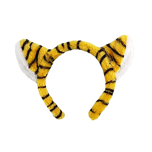 THINCAN Kostüm Set Ohren Stirnband Schwanz Für Halloween Weihnachtsgeburtstagsfeier Dress Requisis Cosplay Kostüme von THINCAN