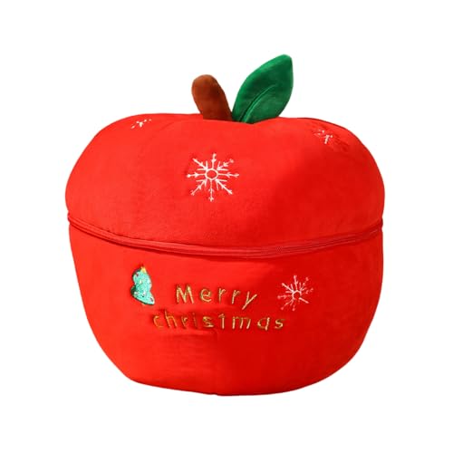 THINCAN Kuschely Plüsch Santa Stoffkissen Für Weihnachtsfeier Sammeln Weiche Plüschkissen Figuren Puppen Maschinenwaschbares Spielzeug von THINCAN
