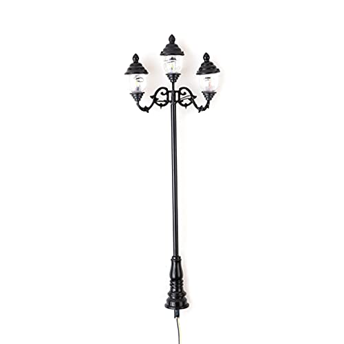 THINCAN Landscape Yard Light Miniatur Scaled Street Light 1:87 Für Die Rolle Für Spiel Hobby Model Sandbox Triple Head 3V/12V P P THINCAN Landscape Yard Light Miniatur Scaled Street Light 1:87 Für Die Rolle Für Spiel Hobby Model Sandbox Triple Head 3V/12V P P von THINCAN