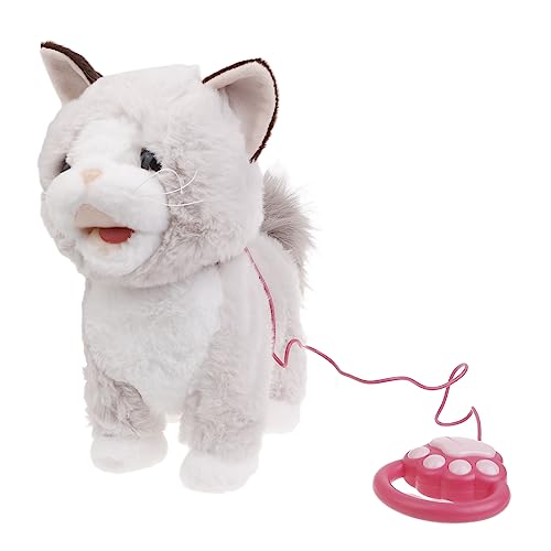 THINCAN Leash ELEKTRISCHE GEWEGEND Toy Simulation Singing Toy Barking Plüsch Kätzchen Spielzeug Baby Craw Lernspielzeug Kleinkind Geschenk von THINCAN