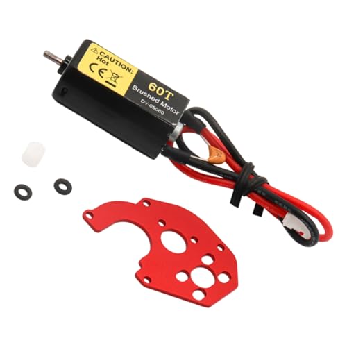 THINCAN Leistungsstarke Gebürstete Fernbedienungsauto Motor 88T 50T 60T Gangoptionen Hocheffizienz Metallkugellager Fernbedienungsauto Upgrade Motor von THINCAN