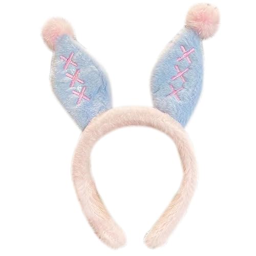 THINCAN Mädchen Anime Hairhoop Plüsch Kaninchenohren Stirnband Cosplay Kostüm Party Schöne Kopfschmuck Comics Show Frauen Kopfbedeckungen THINCAN Mädchen Anime Hairhoop Plüsch Kaninchenohren Stirnband Cosplay Kostüm Party Schöne Kopfschmuck Comics Show Frauen Kopfbedeckungen von THINCAN