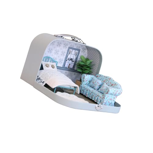 THINCAN Mädchen Zimmer Simulation Spielzeugkollektion Metall Rahmen Stoff Akzente Bildungsrolle Spielen Geschenk Für Kinder Von 3 Und Up Metall Und Stoffpuppenzubehör THINCAN Mädchen Zimmer Simulation Spielzeugkollektion Metall Rahmen Stoff Akzente Bildungsrolle Spielen Geschenk Für Kinder Von 3 Und Up Metall Und Stoffpuppenzubehör von THINCAN