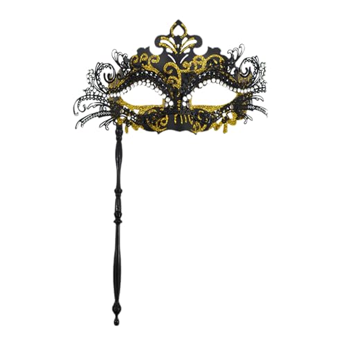 THINCAN Masquerade Maske Venezianische Halloween Mardi Gras Kostüme Party Bälle Prom Maske Mit Stick Halbe Gesichtsmaske Für Erwachsene Kinder THINCAN Masquerade Maske Venezianische Halloween Mardi Gras Kostüme Party Bälle Prom Maske Mit Stick Halbe Gesichtsmaske Für Erwachsene Kinder von THINCAN
