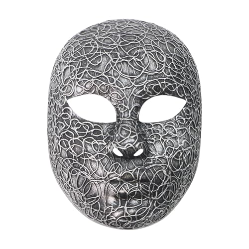 THINCAN Masquerade Party Maske Halloween Cosplay Frauen Männer Prom Schädel Vollge Gesicht Maske Mardi Gras Unisex THINCAN Masquerade Party Maske Halloween Cosplay Frauen Männer Prom Schädel Vollge Gesicht Maske Mardi Gras Unisex von THINCAN