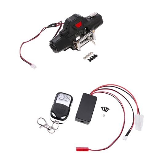 THINCAN Metal Winch Fernbedienungssystem Für W/Controller Empfänger Für SCX10 D90 1/10 Modell Craw von THINCAN