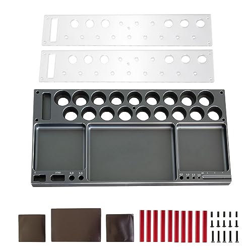 THINCAN Metallmodell Reparaturwerkzeugfach 2tiers Nussschrauben Speicherregal Wartungswerkzeuge Organisieren Halterschale Für RCSpare Teile Organisieren THINCAN Metallmodell Reparaturwerkzeugfach 2tiers Nussschrauben Speicherregal Wartungswerkzeuge Organisieren Halterschale Für RCSpare Teile Organisieren von THINCAN