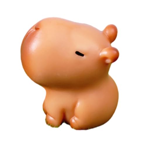 THINCAN Miniatur Capybara Simulation Tiere Modell Aktion Figuren Figur Home Decorations Kinder Geschenk Accessoires von THINCAN