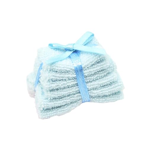 THINCAN Miniaturpuppenhäuser Badetuch Set 1/12 Maßnahmen Realistische Badezimmer Duschzubehör Für Kreatives Spiel Und Sammler THINCAN Miniaturpuppenhäuser Badetuch Set 1/12 Maßnahmen Realistische Badezimmer Duschzubehör Für Kreatives Spiel Und Sammler von THINCAN