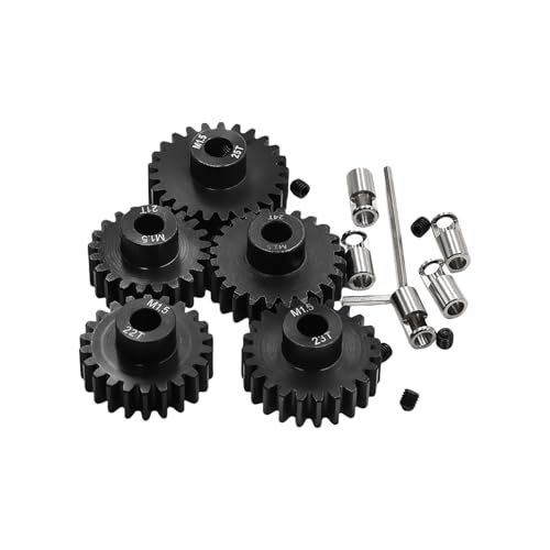 THINCAN Multiple Zahnmotorgetriebe 8mm Wellenausstattung Genauigkeit Engineered Motor Getriebe 11T 16T 21T 26T Optionen Für Fernbedienung Einfacher Fernbedienungskomponente von THINCAN
