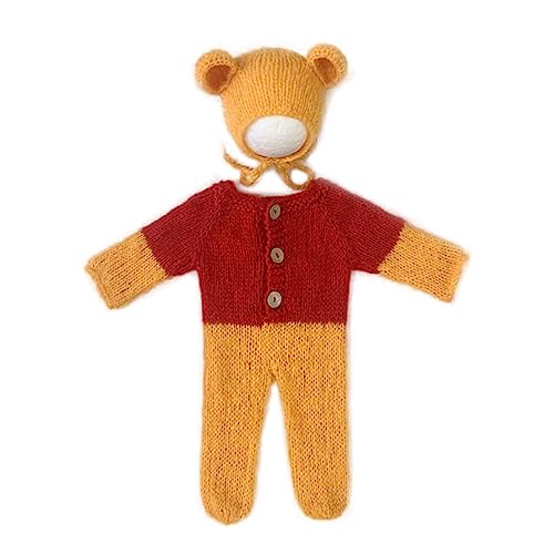 THINCAN Neugeborene Jungen Mädchen Baby Fotoshooting Requisiten Outfits Kleidung Mohair Huthosen Fotografie Requisiten Kostüm Babyparty Geschenk Geschenk THINCAN Neugeborene Jungen Mädchen Baby Fotoshooting Requisiten Outfits Kleidung Mohair Huthosen Fotografie Requisiten Kostüm Babyparty Geschenk Geschenk von THINCAN