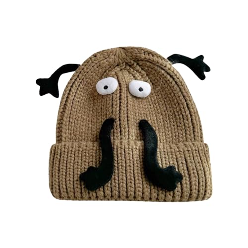 THINCAN Neuheit Gestrickte Mütze Für Frauen Männer Erwachsene Cartoon Coalball Pullover Unisex Halloween Party Requisiten THINCAN Neuheit Gestrickte Mütze Für Frauen Männer Erwachsene Cartoon Coalball Pullover Unisex Halloween Party Requisiten von THINCAN