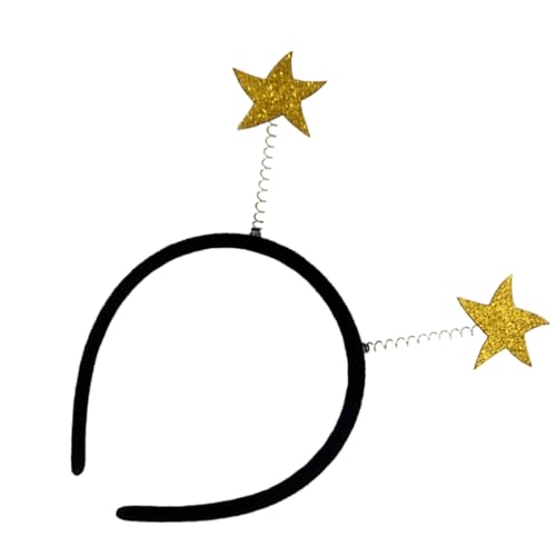 THINCAN Neujahr Glitzernder Stirnband Blingbling Star Star Headwear Weihnachtsfeier Requisiten Glitzernder Gegenwart Stirnband THINCAN Neujahr Glitzernder Stirnband Blingbling Star Star Headwear Weihnachtsfeier Requisiten Glitzernder Gegenwart Stirnband von THINCAN