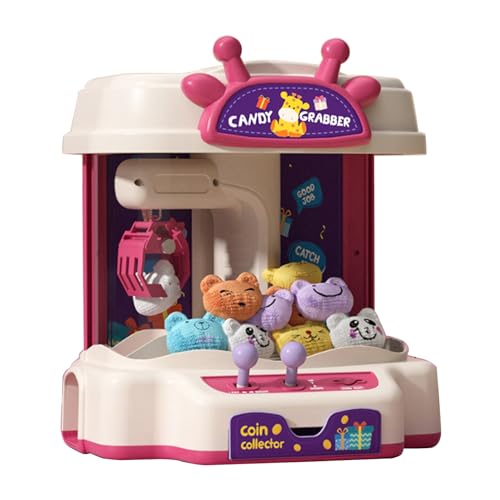 THINCAN New Doll Machine Kid Stuffed Doll Spiele Spiel Claw Catch Toy Machines Kinder Interaktive Spielzeug Geburtstagsgeschenke von THINCAN