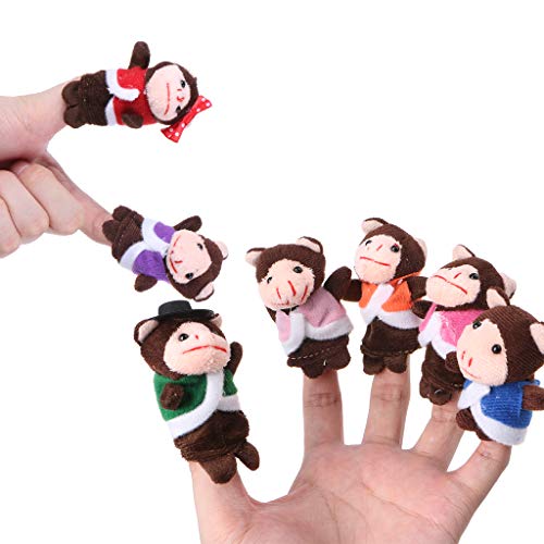 THINCAN Niedliche Weiche Handpuppen Zappel Fingerhandschuhe Goodie Bag Füllstoff Geschichten Erzählen Kinder Tierausbildung Spielzeug 7pcs THINCAN Niedliche Weiche Handpuppen Zappel Fingerhandschuhe Goodie Bag Füllstoff Geschichten Erzählen Kinder Tierausbildung Spielzeug 7pcs von THINCAN