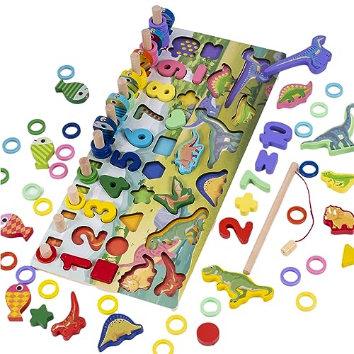 THINCAN Number & Farblernenspielzeug Für Kleinkinder 2-5 Jahre Alte Vorschuljungen & Mädchen Farbpassende Vorschule Lernspielzeug Kleinkind Farbe Für Babys von THINCAN