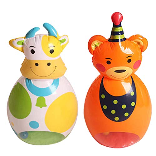 THINCAN PVC Aufblasbare Kinder Spielzeug Süßes Cartoon Tierform Design Mit Säuglings Stanztasche Baby Interactive THINCAN PVC Aufblasbare Kinder Spielzeug Süßes Cartoon Tierform Design Mit Säuglings Stanztasche Baby Interactive von THINCAN