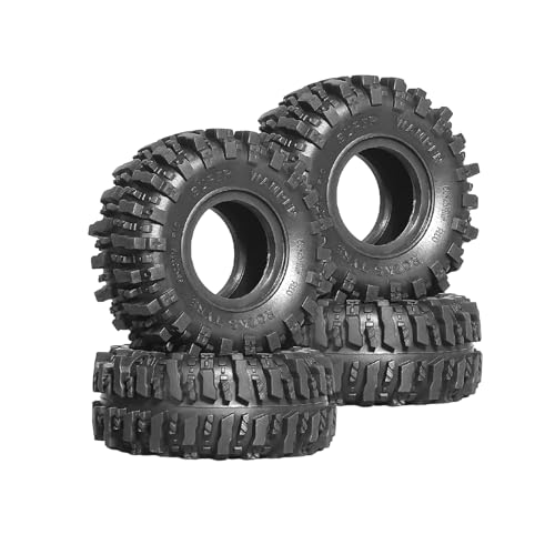 THINCAN Packung Von 4 Hohen Traktionsfernbedienungs Crawler Reifen Mit Starkem Griffmuster Für 1/24 1/18 Modellfahrzeug Skala Skala THINCAN Packung Von 4 Hohen Traktionsfernbedienungs Crawler Reifen Mit Starkem Griffmuster Für 1/24 1/18 Modellfahrzeug Skala Skala von THINCAN