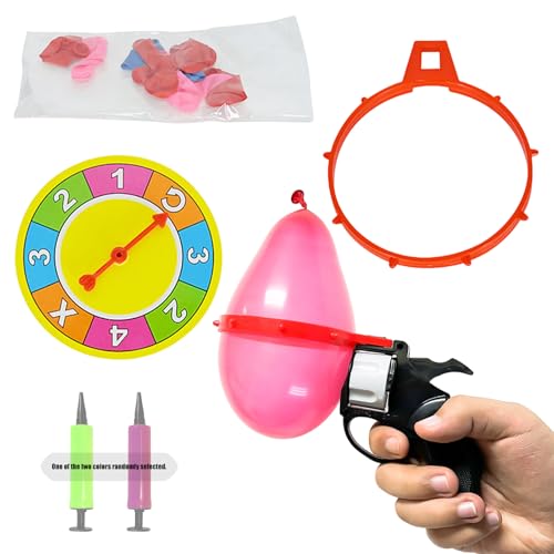 THINCAN Partyaktivität Roulette Ballon Spinner Und Accessoires Streich Spielzeugwasserballon Spielset Für Club Entertainment Streich Gadget von THINCAN