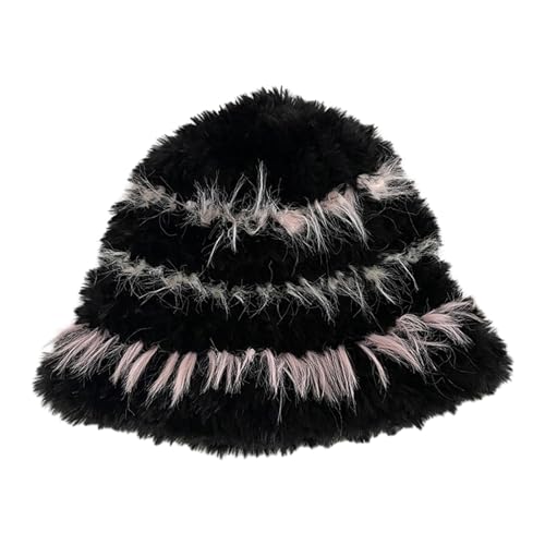 THINCAN Pelziger Gestreifter Häkelhut For Women Men Cosplay Bild Requisiten Süße Cosplay Halloween Supplies THINCAN Pelziger Gestreifter Häkelhut For Women Men Cosplay Bild Requisiten Süße Cosplay Halloween Supplies von THINCAN