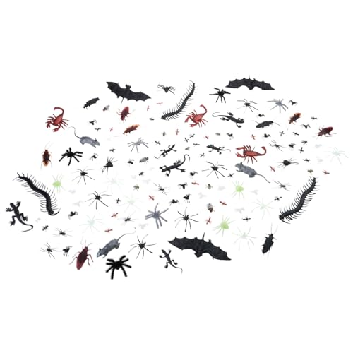 THINCAN Plastik Skorpion Spielzeugfiguren Realistisches Bildungsspielzeug Halloween Streich Spielzeug Partyversorgung von THINCAN