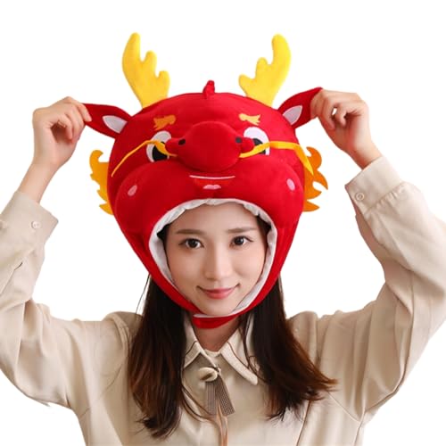 THINCAN Plüsch 3D Dragon Für Family Gethering Kinder Schöne Maskottchen Atmungsaktiv von THINCAN