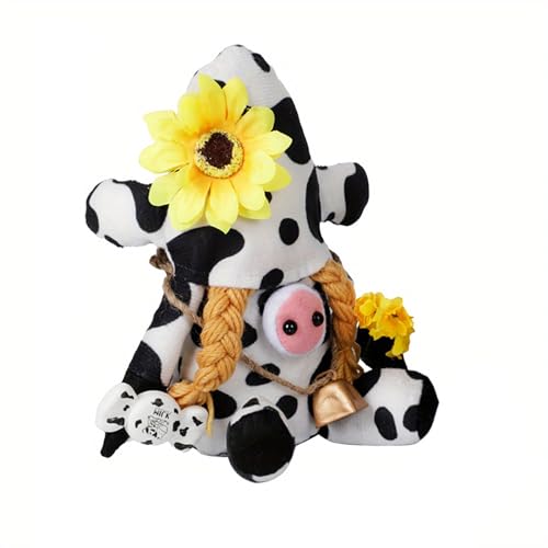 THINCAN Plüsch Doll Rudolphs Cow Festival Ornament Feindliche Zwerge Puppenfiguren Schmücken Schöne Handgefertigte Dekorationen THINCAN Plüsch Doll Rudolphs Cow Festival Ornament Feindliche Zwerge Puppenfiguren Schmücken Schöne Handgefertigte Dekorationen von THINCAN
