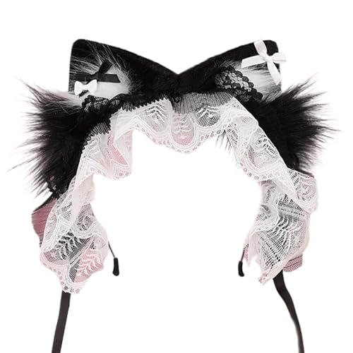 THINCAN Plüschkatzen Ohrhörer Stirnband Einstellbares Design Haardekoratopm Kostüm Für Kostüm Cosplay Halloween Outfits THINCAN Plüschkatzen Ohrhörer Stirnband Einstellbares Design Haardekoratopm Kostüm Für Kostüm Cosplay Halloween Outfits von THINCAN