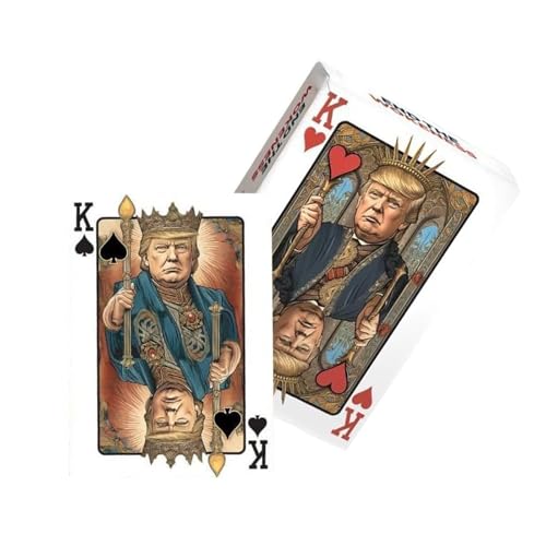THINCAN Politische Führer Merch Pokers Spielen Karten Geschenke Für Kartenspieler Und Sammler Familienspiel Kartenspiel Für Familien von THINCAN
