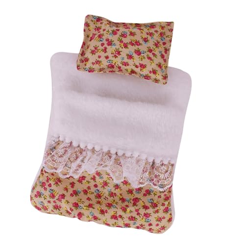 THINCAN Populäres Puppenbett Mit Blumenmuster Abnehmbar THINCAN Populäres Puppenbett Mit Blumenmuster Abnehmbar von THINCAN
