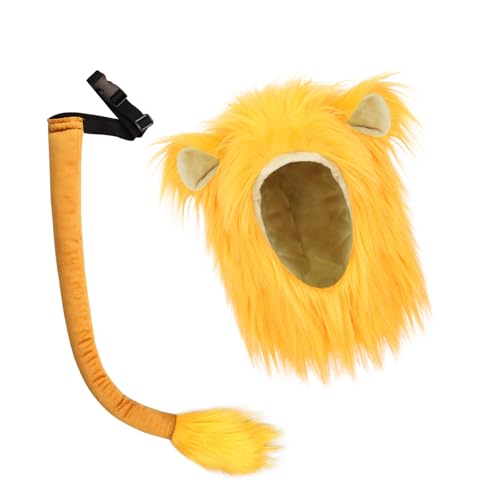 THINCAN Premium Stofftier Cosplay Maske Für Halloween Bühnenaufführungen Sichere Freundliche Komponente Kinder Erwachsene Komfortable Halloween Kostüm Requisite von THINCAN