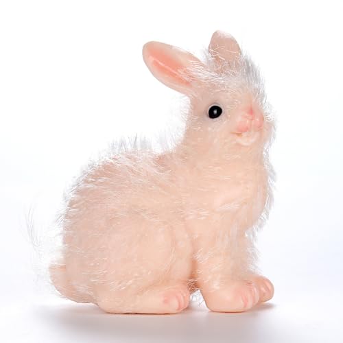 THINCAN Realistische Silikon Kaninchenfigur Für Kinderleben Wie Wiedergeborene Kaninchen Süßes Weiches Figur Spielzeug Sammlerstück Geschenk THINCAN Realistische Silikon Kaninchenfigur Für Kinderleben Wie Wiedergeborene Kaninchen Süßes Weiches Figur Spielzeug Sammlerstück Geschenk von THINCAN