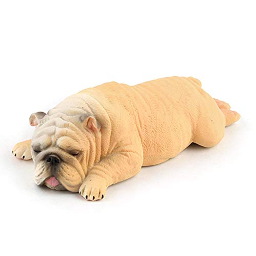 THINCAN Realistische Welpen Bulldoggen Figur Statue Skulpturmodell Für Die Sammlung Von Hundeliebhabern THINCAN Realistische Welpen Bulldoggen Figur Statue Skulpturmodell Für Die Sammlung Von Hundeliebhabern von THINCAN