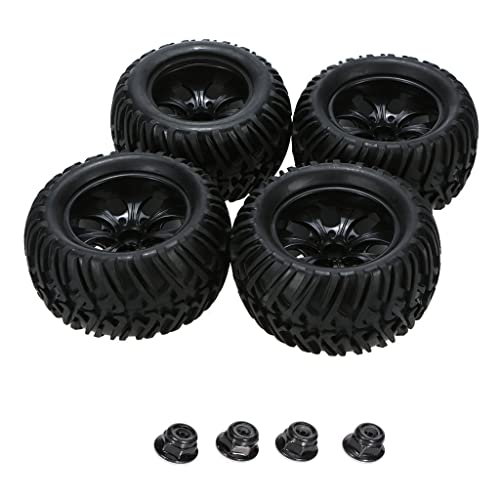 THINCAN Realistischer Gummi Rad Reifen Hub Set Von 4pcs Für Axiale SCX10 D90 1/10 Skalierungsmodell Fernsteuerung Spielzeug THINCAN Realistischer Gummi Rad Reifen Hub Set Von 4pcs Für Axiale SCX10 D90 1/10 Skalierungsmodell Fernsteuerung Spielzeug von THINCAN