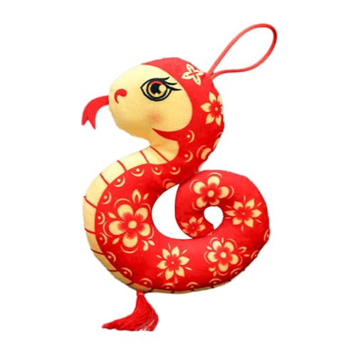 THINCAN Robustes Plüschschlangenspielzeug Chinesische Neujahrs Maskottchenpuppen Die Weisheit Und Wohlstand Für Die Feier Von 2025 Symbolisieren THINCAN Robustes Plüschschlangenspielzeug Chinesische Neujahrs Maskottchenpuppen Die Weisheit Und Wohlstand Für Die Feier Von 2025 Symbolisieren von THINCAN