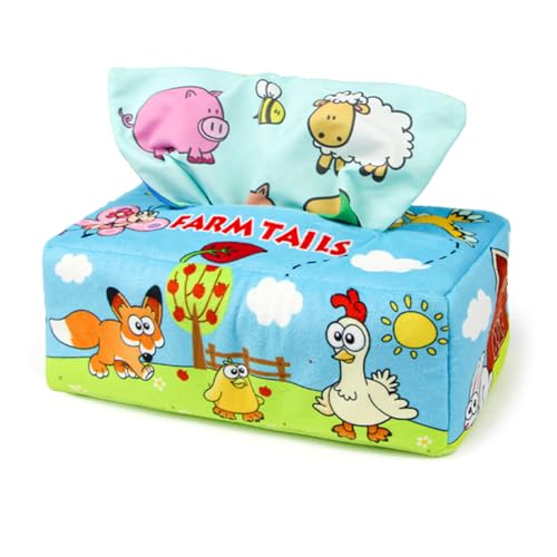 THINCAN Säuglings Tissue Box Spielzeug Neugeborene Babys Kleinkinder Sensorisches Pull Spielzeug Bildungsspielzeug Für Babys Kinder Früh Lernen THINCAN Säuglings Tissue Box Spielzeug Neugeborene Babys Kleinkinder Sensorisches Pull Spielzeug Bildungsspielzeug Für Babys Kinder Früh Lernen von THINCAN