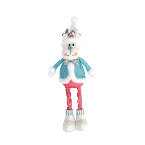 THINCAN Santa Snowmans Hirschplüschpuppe Mit Süßigkeiten Farbig Dehnbar Langen Bein Spielzeug Urlaub Dekoration Weihnachtsschmuck Geschenk Feiertag Dekoration Santa THINCAN Santa Snowmans Hirschplüschpuppe Mit Süßigkeiten Farbig Dehnbar Langen Bein Spielzeug Urlaub Dekoration Weihnachtsschmuck Geschenk Feiertag Dekoration Santa von THINCAN